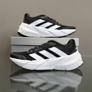 Imported Adidas Adistar Turbo Black White Shoes For Men (SW5754)