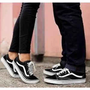 Classy Vans Old Skool Black Shoes For Women (SFS1194)