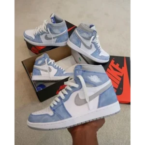 Stylish Nike Air Jordan 1 High Hyper Royal Shoes For Men (TS887)