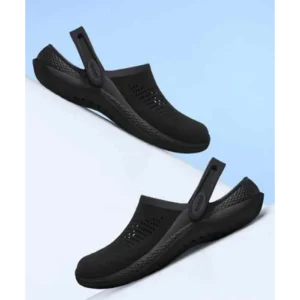Trendy Crocs Lite Ride 360 Full Black Clogs For Men (SF99)