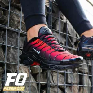 Trendy Nike Air Max Plus Black Red Shoes For Men (SF126)