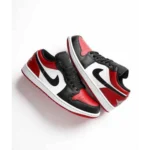 Classy Air Jordan 1 Low Bred Toe Shoes For Men (SHI147)