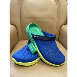 Premium Crocs Lite Ride Blue Multi Clogs For Men (SHI520)