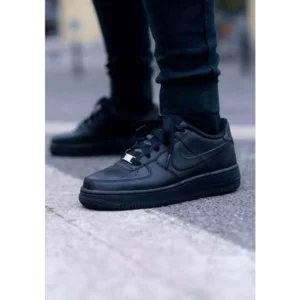 First Copy Nike Air Force 1 Low All Black Shoes For Men (SNC555)