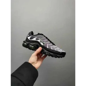 First Copy Nike Air Max Plus Tn Black Grey Green Shoes For Men (SNC581)