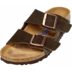 First Copy Birkenstock Arizona Brown Suede For Men (SNC549)