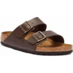 First Copy Birkenstock Arizona Brown Suede For Men (SNC550)