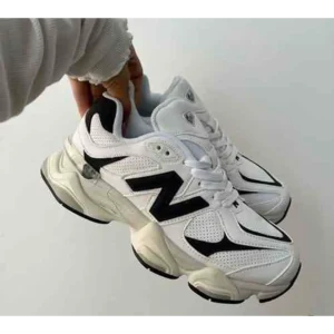 Classy New Balance 9060 White Black Castlerock Shoes For Men (SP207)
