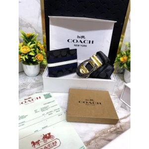 Trendy Coach Belt & Wallet Combo (FAF165)
