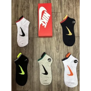 First Copy Nike Socks Pack of 5 With Box (TC09)