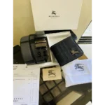 First Copy Burberry Belt & Wallet Combo (TC53)