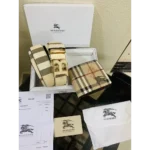 First Copy Burberry Belt & Wallet Combo (TC55)
