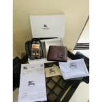Premium Burberry Belt & Wallet Combo (TC56)