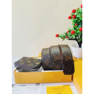 Premium Louis Vuitton Belt & Wallet Combo (TC59)
