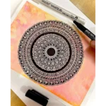 Blissful Mandala Art for Home Decoration & Wall Art (UPS195)