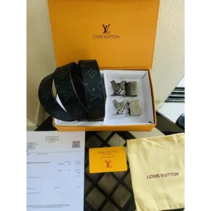 Premium Men's Louis Vuitton Belt with OG Box (SB10)