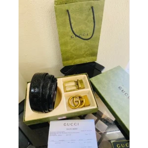 Premium Men's Gucci Belt with OG Box (SB23)