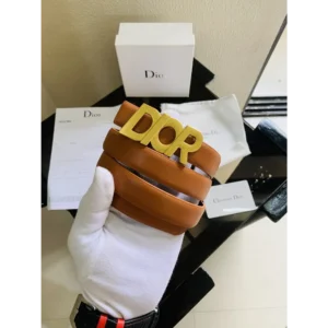 Premium Men's Dior Belt with OG Box (SB29)