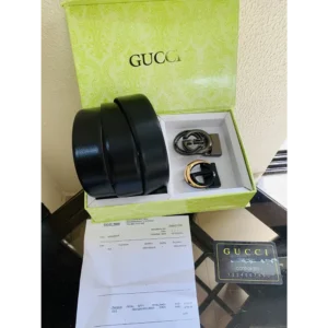 First Copy Men's Gucci Belt with OG Box (SB31)