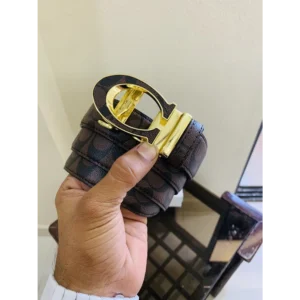 Premium Men's Coach Belt with OG Box (SB130)
