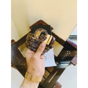 First Copy Men's Gucci Belt with OG Box (SB65)
