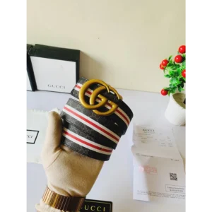 First Copy Men's Gucci Belt with OG Box (SB76)