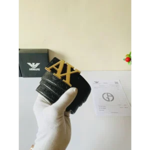 First Copy Men's Armani Belt with OG Box (SB90)