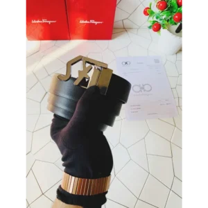 Premium Men's Salvatore Ferragamo Belt with OG Box (SB107)