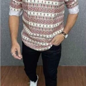 Men's Cotton Blend Printed Full Sleeves Shirt