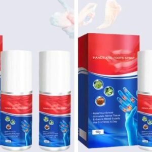 Numbfix Hands and Foots Spray for Discomfort Caused by Joints, Numbfix Hands and Foots Spray for Applies to Everyone (Pack of 2)