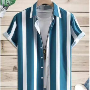 Lycra Printed Men's Shirt