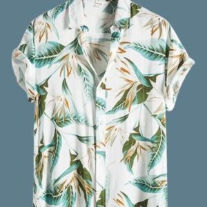 Lycra Printed Men's Shirt