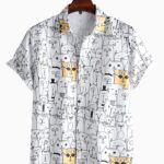 Rayon Printed Half Sleeves Regular Fit Mens Casual Shirt