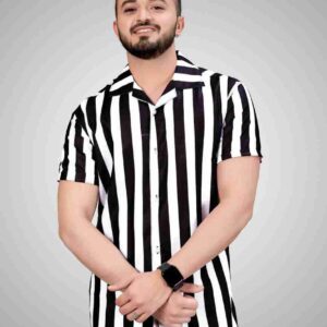Lycra Printed Men's Shirt