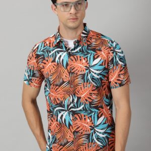 Be The Bold Rayon Printed Half Sleeves Regular Fit Mens Casual shirt