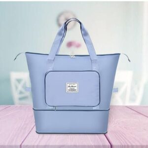 Foldable Travel Duffel Bag, Large Capacity Folding Travel Bag, Travel Lightweight Waterproof Carry Luggage Bag