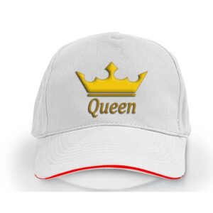 Chraming Plain Printed Unisex Cap - White (ZS-2263462)