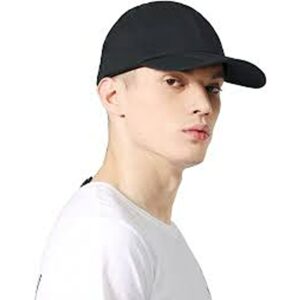 Plain Cotton Baseball Cap - Black (ZS-2353300)