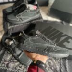 Travis Scott x AJ1 Low Black Phantom