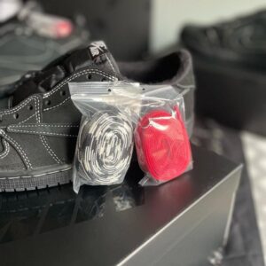 Travis Scott x AJ1 Low Black Phantom