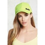 Exceptional Plain Printed Unisex Cap - Green (ZS-2263428)