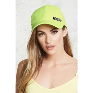 Exceptional Plain Printed Unisex Cap - Green (ZS-2263428)