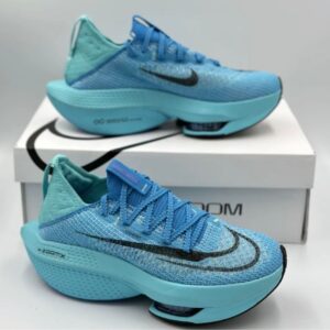 Branded Air Zoom Alphafly Blue Running Shoes