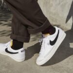 Branded Blazer 77 Low White Sneakers