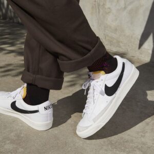 Branded Blazer 77 Low White Sneakers