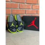 Trendy Air Jordan Hydro 6 Slide Black Volt For Men (BH996)