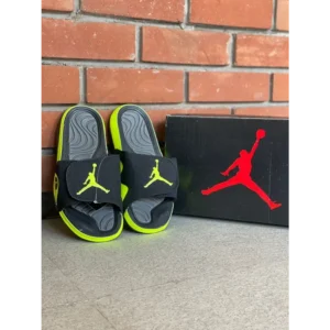 Trendy Air Jordan Hydro 6 Slide Black Volt For Men (BH996)