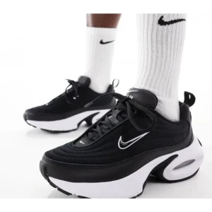 Trendy Nike Air Max Portal Trainer Black White Shoes For Men (SW6626)