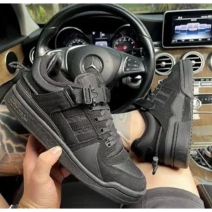 Trendy Adidas Fourm Bad Bunny Black Shoes For Men (SHUB530)