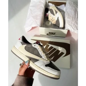 Imported Nike Jordan 1 Retro Low Travis Scott Reverse Shoes For Men (SW6695)
